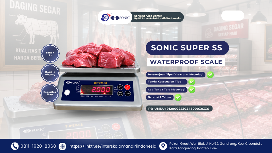 Takut Timbangan Rusak Kena Air Saat Menimbang Daging? Saatnya Gunakan Timbangan Digital yang Tahan Air!